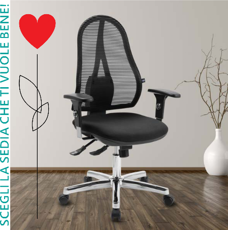 da Giani Mila trovi la seduta ergonomica più adatta alle tue esigenze