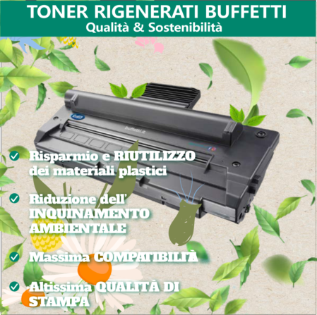 Giani Mila ti fa risparmiare con i toner compatibili Buffetti