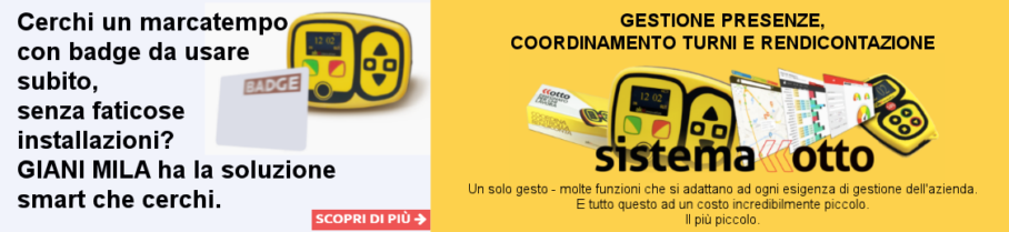 Sistema OTTO rilevazione presenze in modo automatico